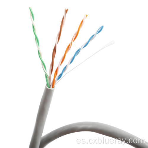 1000 pies CU Copper CCA CAT 5 Cabina de cable de red 24 AWG LAN NEDA CAT5 Cable Ethernet UTP CAT5E